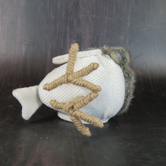 Target SPRITZ Wondershop Feathery Friends Winter Fabric Bird 2015 RARE Fur Scarf - Picture 9 of 10